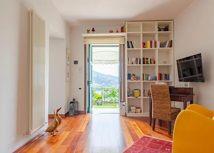 Joivy Inviting Flat With Garden And Sea View In Apartamento *